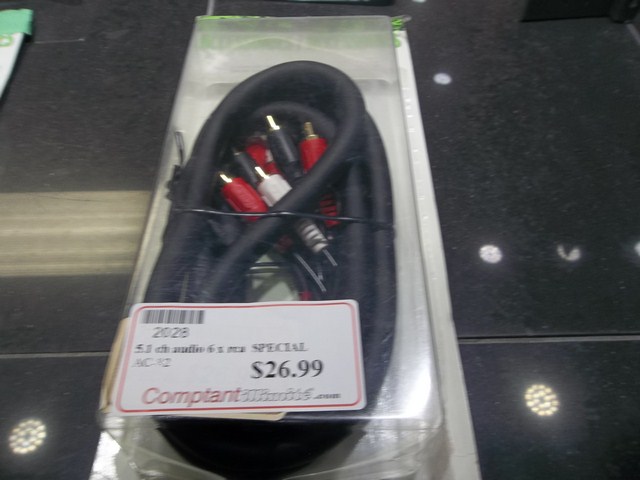 5.1 ch audio 6 x rca