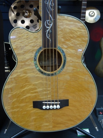 Basse Électro acoustique gauchere 5 cordes (Fretless) - Image 3