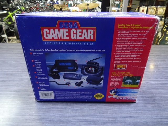 Console Game Gear Complet (CIB) + Acc + 4 jeux - Image 4