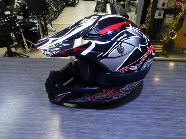 CASQUE DE MOTO + LUNETTES + GANTS - Image 2