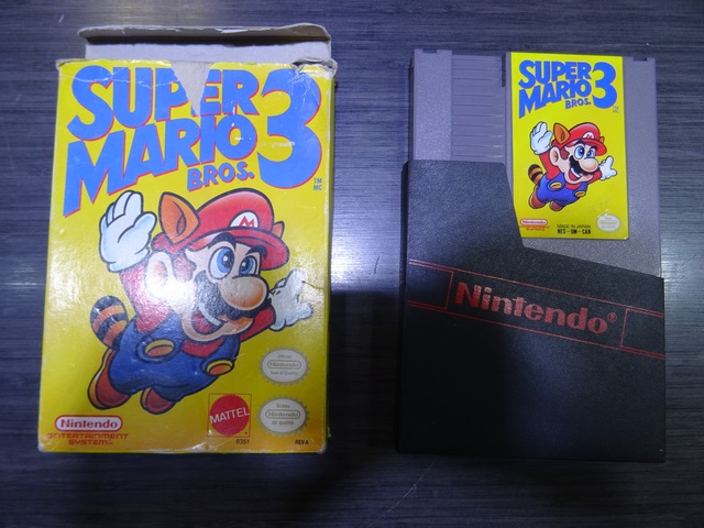 super mario bros 3 en boite