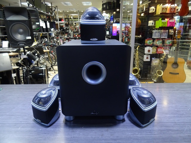 ( 75 Watts) Ensemble 5.1 Sub Amplifier +5 Haut Parleur