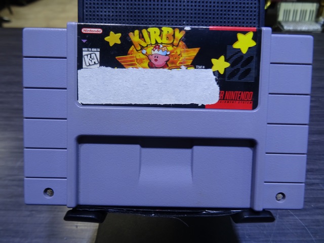 Kirby Super Star (etiquette dechiree)