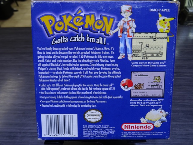 Pokemon Blue (1st print) Complet en boite - Image 3