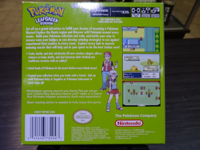 Pokemon Leaf Green Complet en boite - Image 4