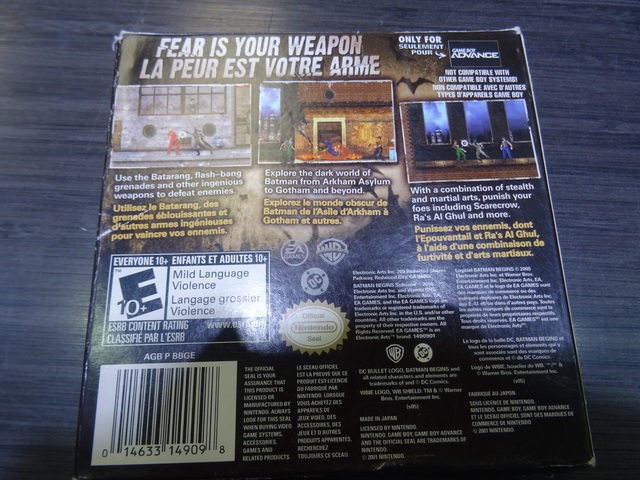 Batman Begins (complet en boite) - Image 4