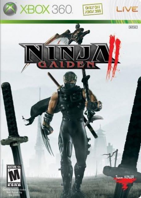 Ninja Gaiden II (sans livret) %