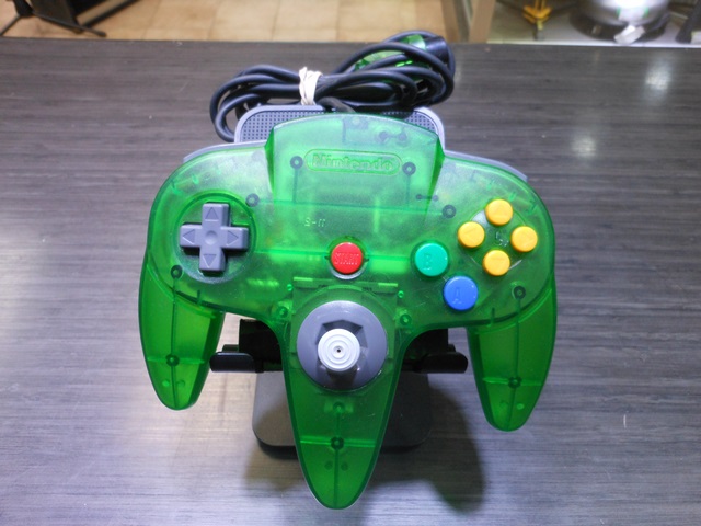 Console Nintendo 64 jungle green + expansion pack + acc - Image 4