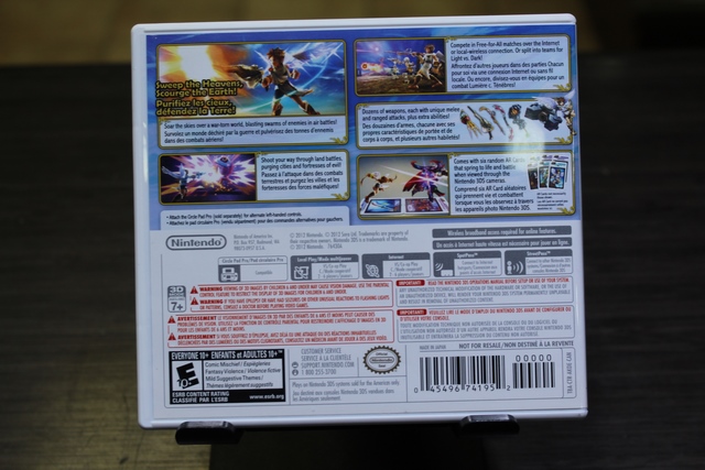 Kid Icarus Uprising + cartes AR (complet) - Image 3