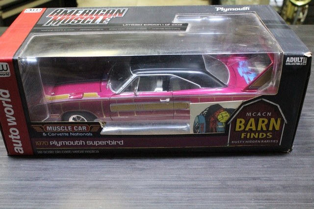 1970 Plymouth Superbird Die Cast 1 18