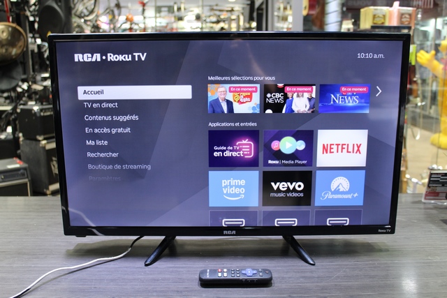 Televiseur 32p intelligent Roku (smart) + tc