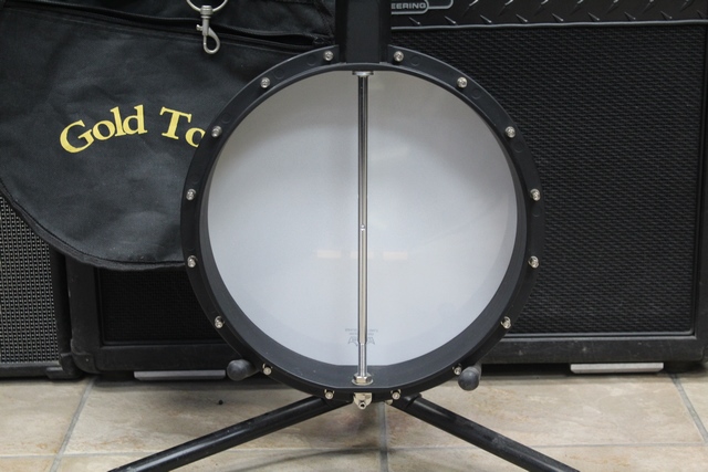 Banjo à 5 cordes à dos ouvert avec étui - Image 4