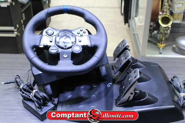 Volant logitech pour xbox et ordinateur