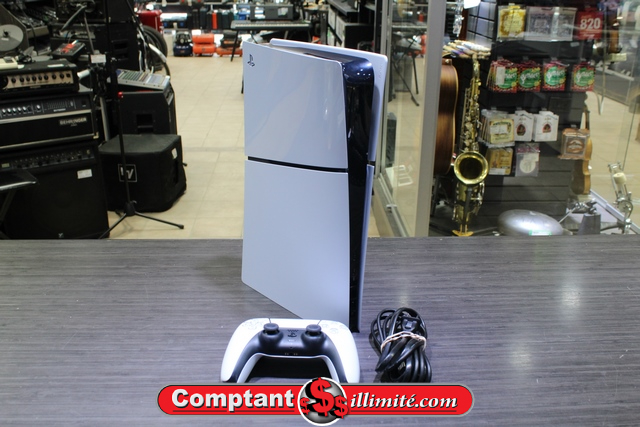Console PS5 slim digital 1To + acc