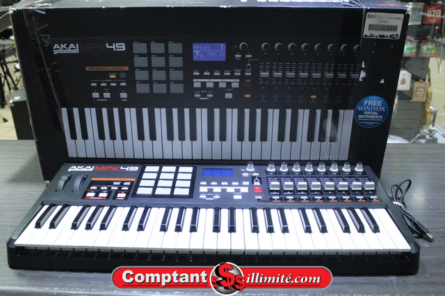 Controleur midi usb akai 