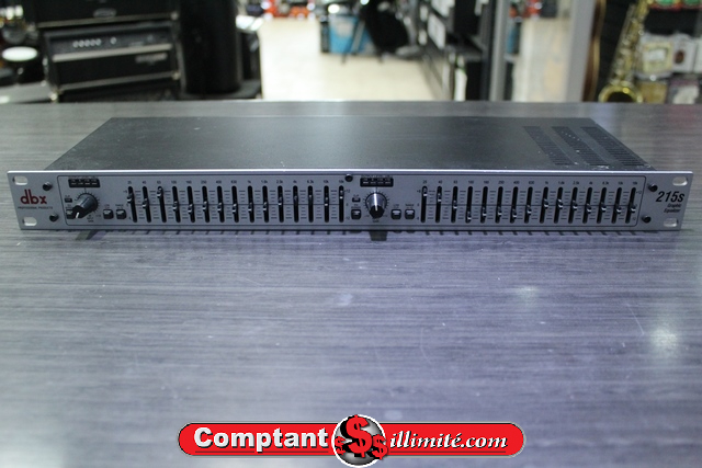 Égalisateur graphique à 15 bandes et deux canaux (EQ)