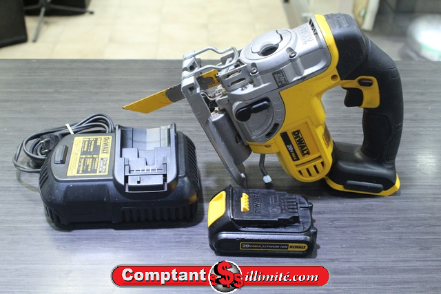 Scie sauteuse + batterie + chargeur dewalt dcs331 dcs331 / dcb201 - Image 1