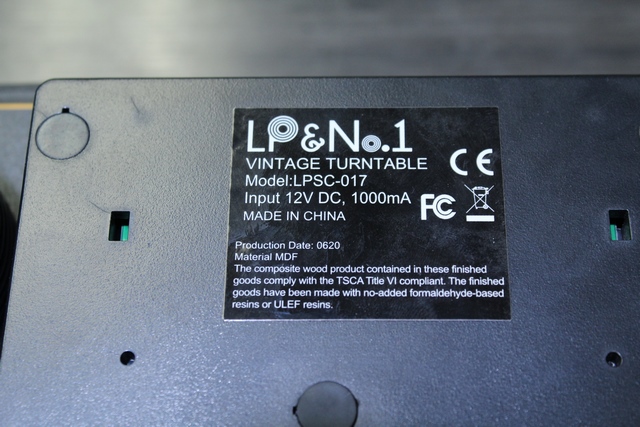 Table tournante avec haut-parleur intégré - Image 3