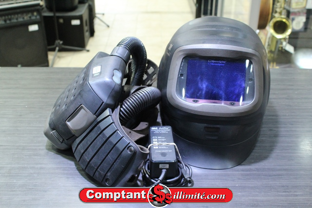 Casque Soudeur + Respirateur 3M