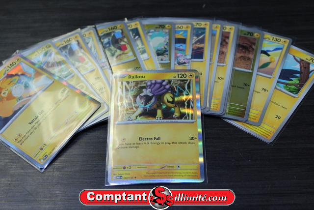 Lot (20) cartes Pokemon (Electric)