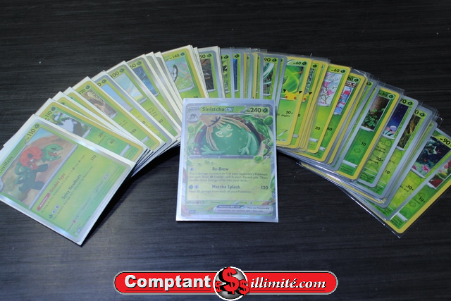 Lot (Grass) cartes Pokemon (51)
