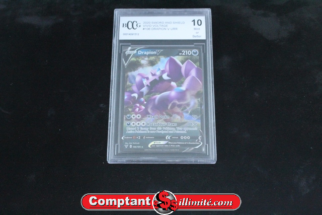 Carte Pokemon Hardcase Drapion V 106/185