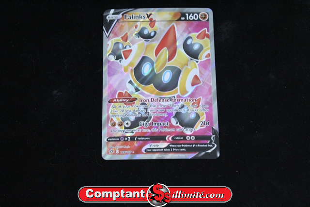 Carte Pokemon Falinks V 185/192
