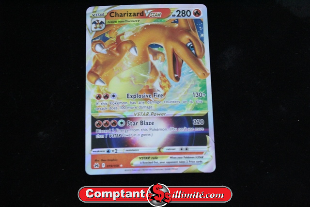 Carte Pokemon Charizard V Star 019/159