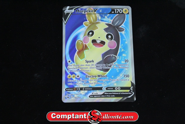 Carte Pokemon Morpeko V 190/202