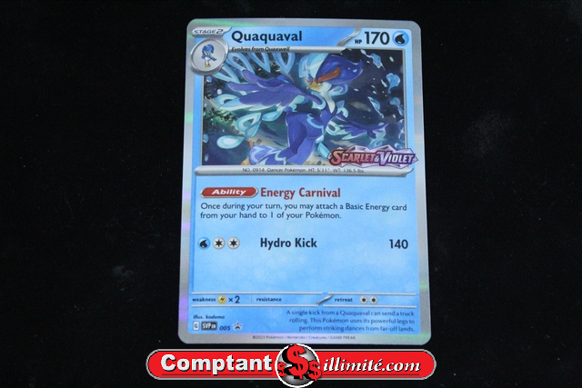 Carte Pokemon Quaquaval 005