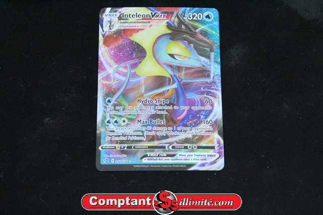 Carte Pokemon Inteleron V Max 050/192