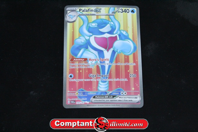 Carte Pokemon Palafin Ex 193/167