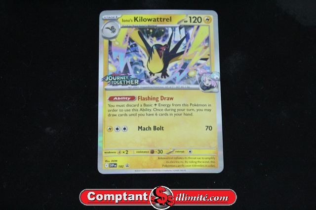 Carte Pokemon Iono s Kilowattrel 182
