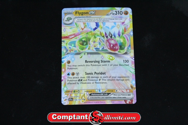 Carte Pokemon Flygon Ex 106/191
