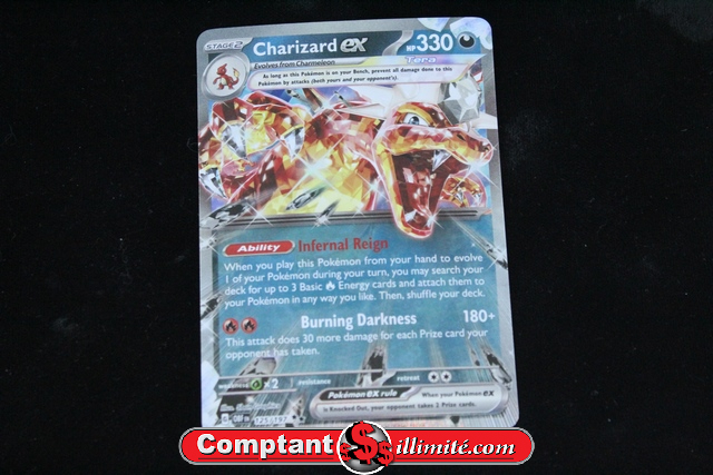 Carte Pokemon Charizard Ex 125/197