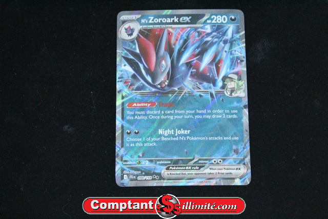 Carte Pokemon N Zoroark Ex 098/159
