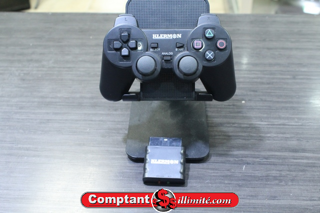 Manette PS2 sans fil Klermon ps2-2738 - Image 1