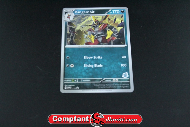 Carte Pokemon Kingambit 113 Promo