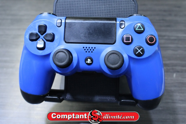 Manette ps4 bleu