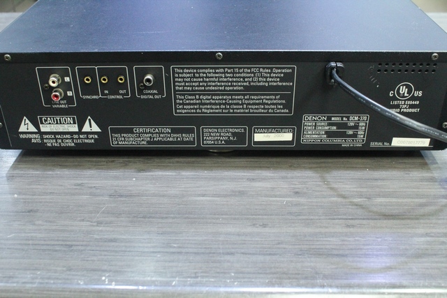 Lecteur 5 CD Denon DCM-370 - Image 3