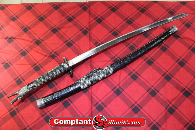 Katana tête de dragon
