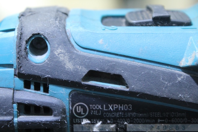 Perceuse à percussion +batterie 4ah+ chargeur double makita lxph03 - Image 3