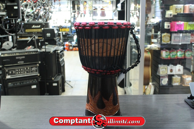 Djembe flame ecko 50cm flame design - Image 1