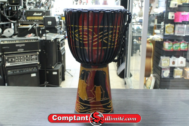 Djembe elephant ecko 50cm elephant design - Image 1