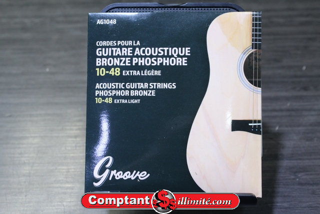 Corde acoustique 10-48 Groove gro ag1048 - Image 1