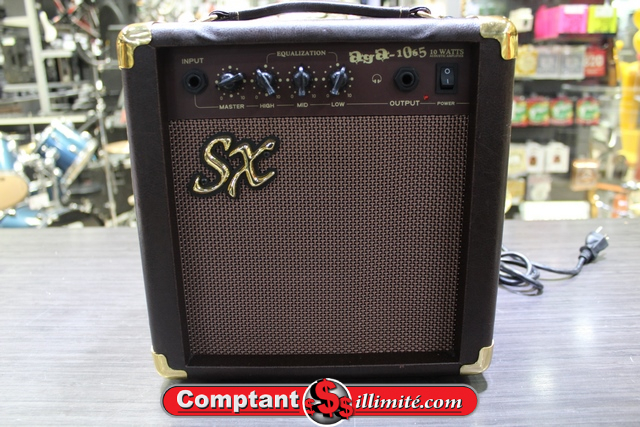 (10 Watts) Amplificateur de guitare acoustique SX AGA1065