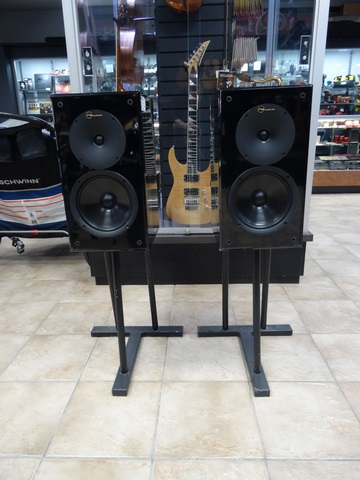 (100 watts) Paire de haut parleur sur pieds Nuance star1s - Image 1