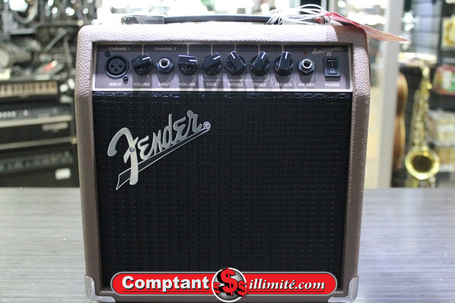 (15 Watts) Amplificateur de Guitare Acoustique Fender Acoustasonic 15