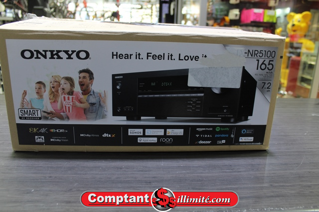 (165 Watts par canal) Amplificateur 7.1 +tc Onkyo tx-nr5100