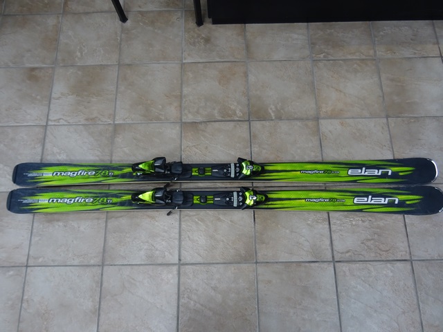 (176 cm)ski alpin Elan magfire78ti
